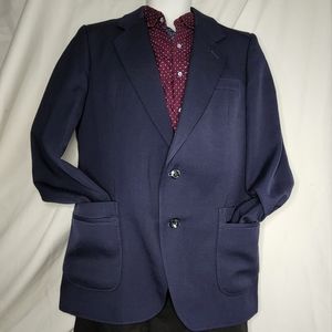 Men's Navy Suit Coat Size 48